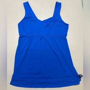 (8) Lululemon Blue Tame Me Tank